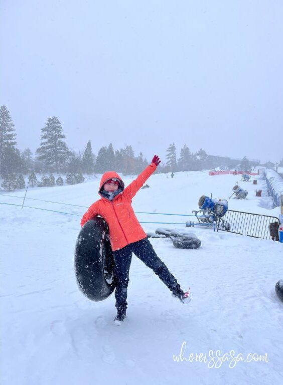 大熊湖滑雪胎初體驗